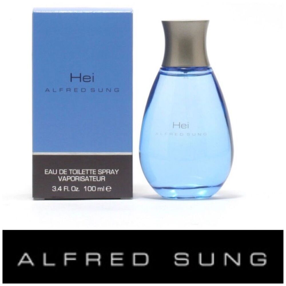 ALFRED SUNG - NWT - "Hei" Eau de Toilette Spray for Men 3.4 fl oz/Sealed Product